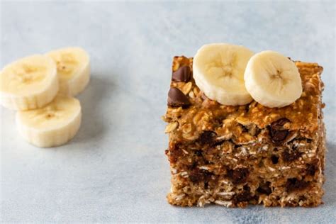 chocolate-chip-banana-oatmeal-bars-recipe-food-fanatic image