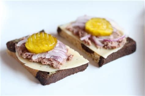 open-faced-liverwurst-sandwich-tasty-kitchen-a image