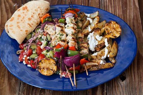 chicken-souvlaki-recipe-greek-chicken-kabobs-oh image