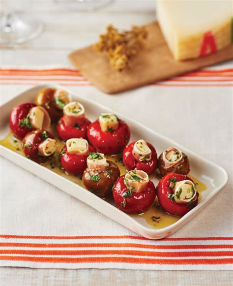 cherry-peppers-stuffed-with-prosciutto-and-provolone image
