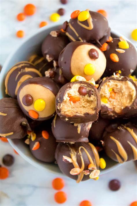 reeses-pieces-peanut-butter-truffles image