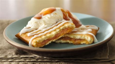 apple-toaster-strudel-sundaes-with-caramel-topping image