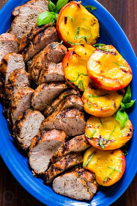 grilled-pork-tenderloin-with-peaches image