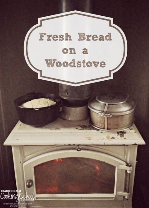 fresh-bread-on-a-wood-stove image