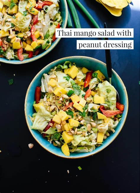 thai-mango-salad-with-peanut-dressing-cookie-and-kate image