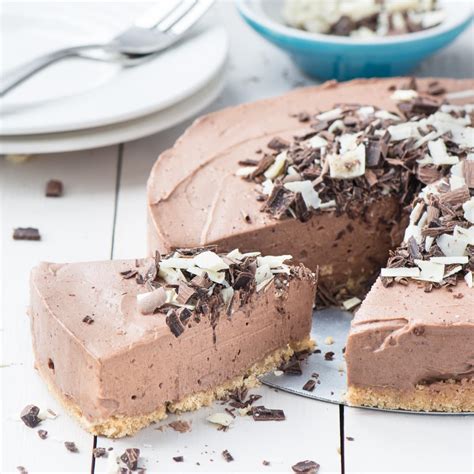easy-no-bake-chocolate-cheesecake-charlottes-lively image