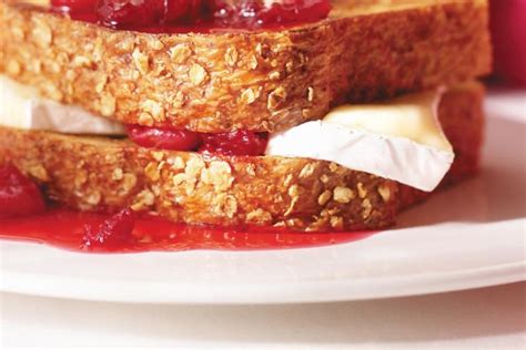 honey-cranberry-french-toast-with-brie-canadian image