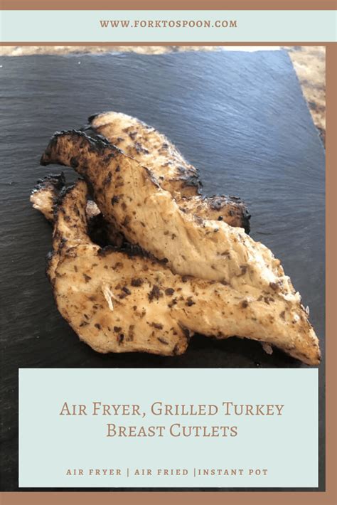 air-fryer-turkey-breast-cutlets-fork-to-spoon image