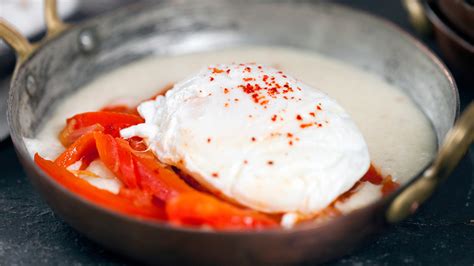 grits-piperade-and-poached-eggs-food-network-kitchen image