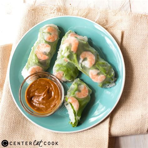 shrimp-spring-rolls-with-peanut-sauce image