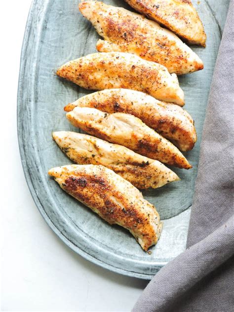 7-minute-easy-healthy-pan-fried-chicken-tenders image