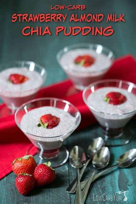 strawberry-chia-pudding-with-almond-milk-low-carb-yum image