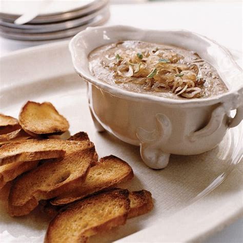 turkey-liver-mousse-toasts-with-pickled-shallots image