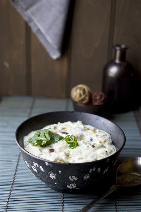 vankaya-perugu-pachadi-eggplant-in-yogurt-gravy image