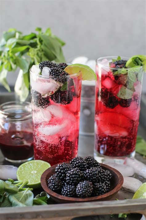 blackberry-basil-mojitos-refined-sugar-free-the image