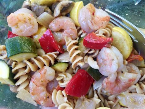mediterranean-pasta-with-shrimp-and-roasted-vegetables image