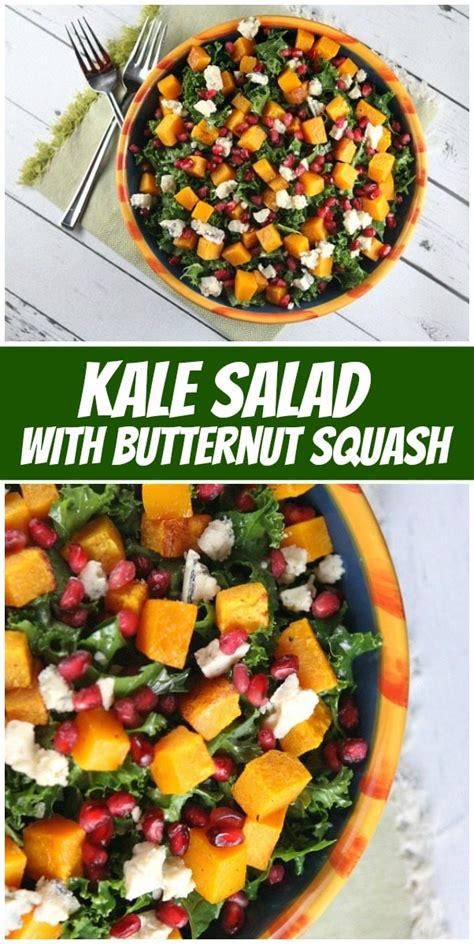 kale-salad-with-butternut-squash-recipe-girl image