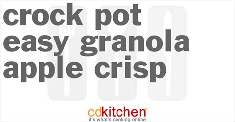 easy-crock-pot-granola-apple-crisp-recipe-cdkitchencom image