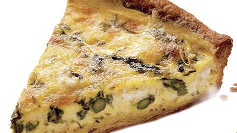 asparagus-and-goat-cheese-quiche-recipe-finecooking image