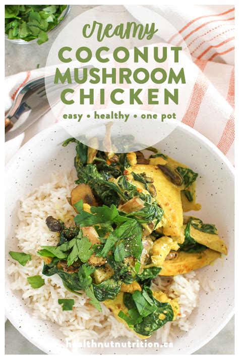 creamy-coconut-mushroom-chicken-healthnut-nutrition image