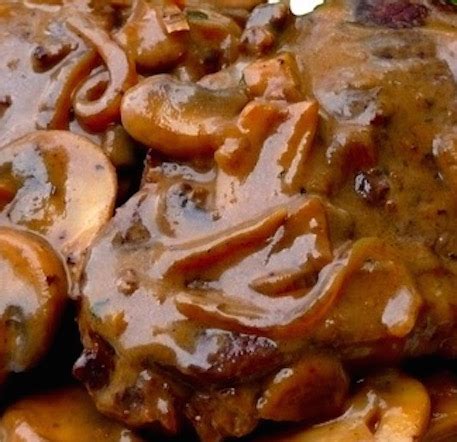 slow-cooker-cube-steaks-with-mushrooms-onions image