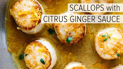 scallops-with-citrus-ginger-sauce-how-to image