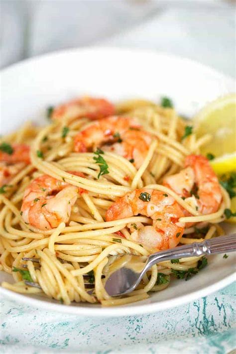 easy-shrimp-scampi-recipe-spend-with-pennies image