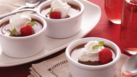 chocolate-pots-de-crme-recipe-pillsburycom image