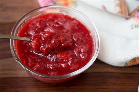 strawberry-compote-recipe-coulis-by-archanas-kitchen image