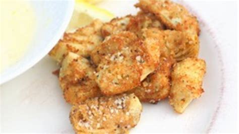 fried-artichokes-with-lemon-garlic-sauce image