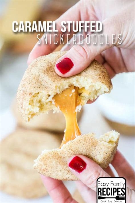 caramel-snickerdoodle-cookies-easy-family image
