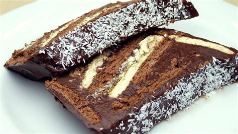 no-bake-cocoa-biscuit-cake-recipe-afternoon-baking image