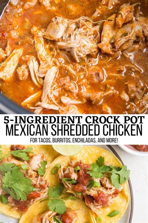 5-ingredient-crock-pot-mexican-shredded-chicken image
