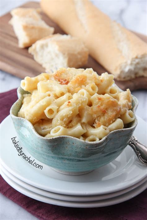 four-cheese-macaroni-and-cheese-baked-by-rachel image