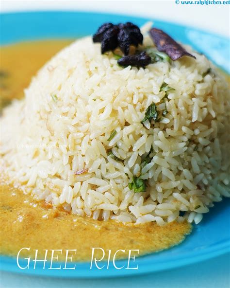 ghee-rice-recipe-south-indian-nei-sadam-raks-kitchen image