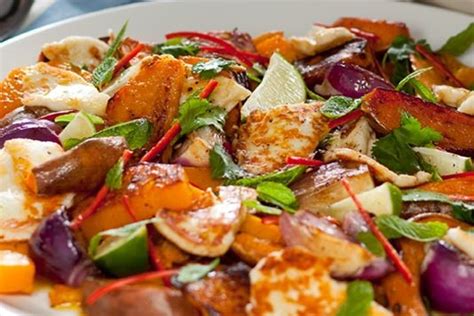 halloumi-with-butternut-squash-sweet-potatoes-and image