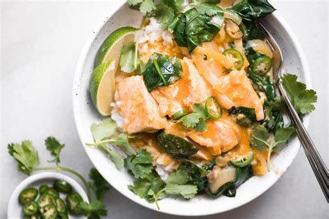 our-favorite-salmon-coconut-curry-the image