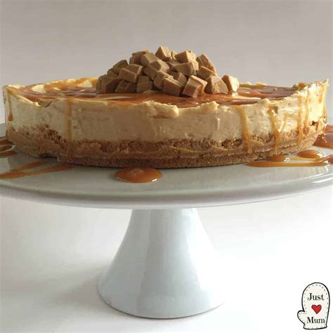 caramilk-cheesecake-just-a-mums-kitchen image