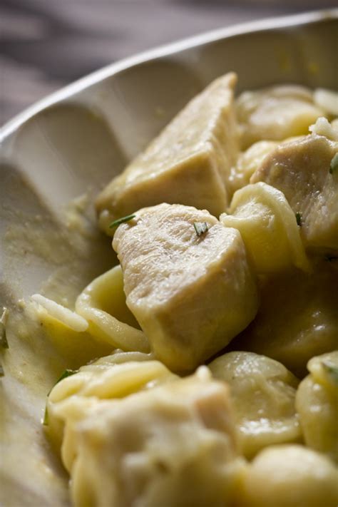 orecchiette-pasta-with-chicken-in-a-creamy-rosemary image