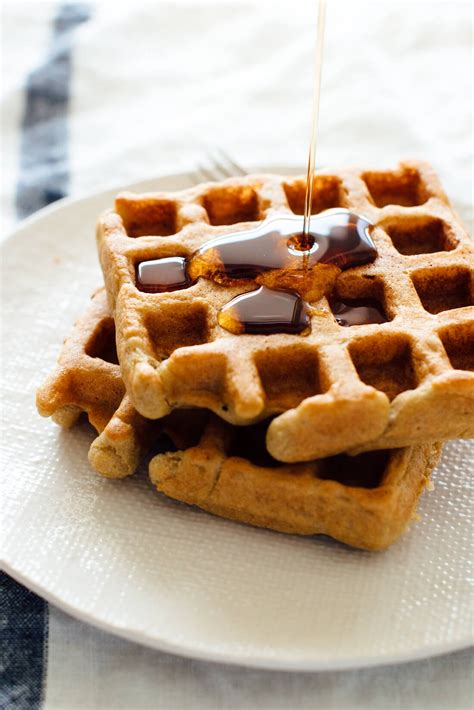 easy-gluten-free-oat-waffles image