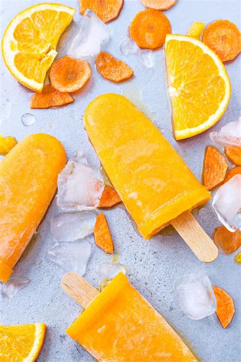 flavorful-orange-carrot-ice-pops-eatwell101 image