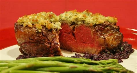 blue-cheese-crusted-steaks-with-red-wine image