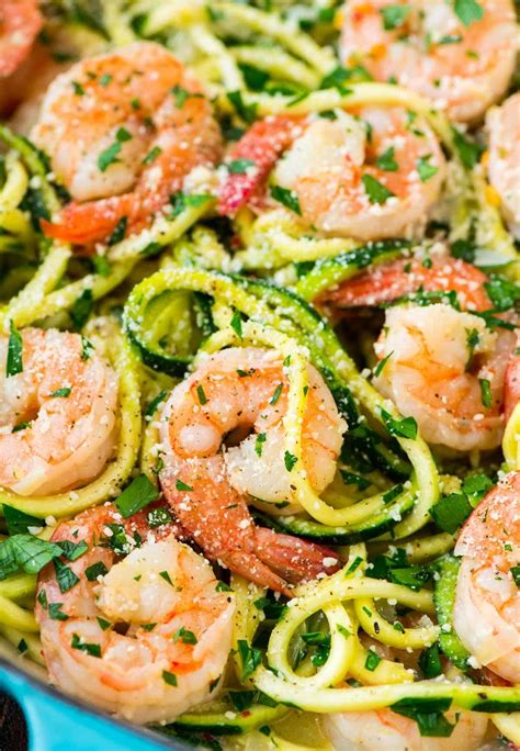 healthy-shrimp-scampi-with-zucchini-noodles image