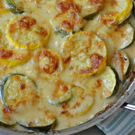 zucchini-gratin-with-yellow-squash-small-town-woman image