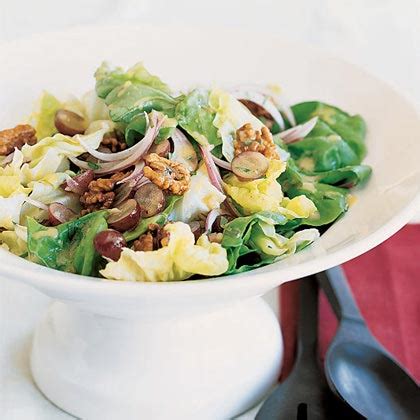 butter-lettuce-salad-with-walnuts-and-grapes-myrecipes image