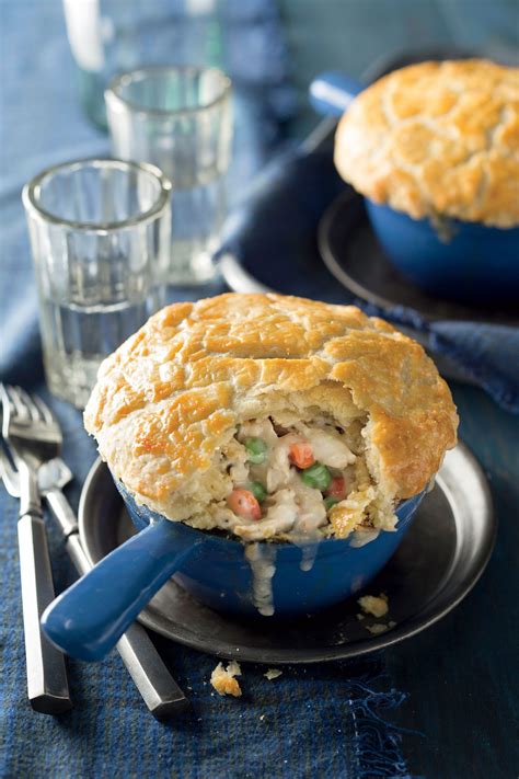 double-crust-chicken-pot-pies-recipe-southern-living image