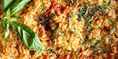 best-cheesy-sun-dried-tomato-risotto-recipe-delishcom image
