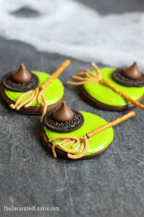 melted-witch-cookies-an-easy-halloween-treat-idea image