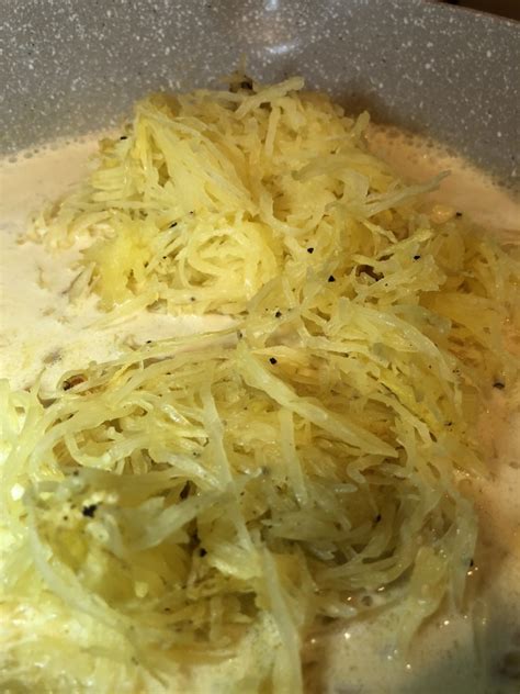 creamy-garlic-spaghetti-squash-a-healthy-makeover image