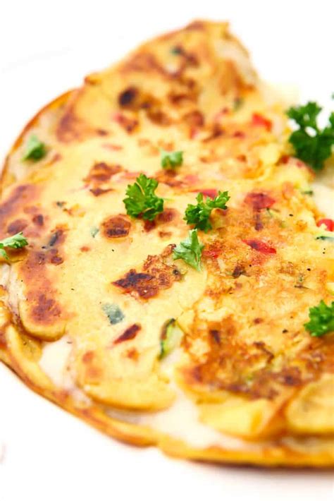 chickpea-omelette-the-best-vegan-omelette image